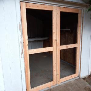 Assembly and Installation of Shed Doors